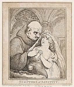 Symptoms of Sanctity by Thomas Rowlandson|S. W. Fores
