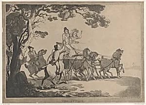 The Attack by Thomas Rowlandson|S. W. Fores
