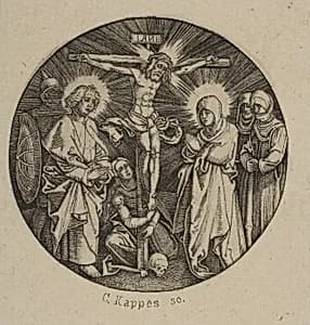 The Crucifixion (Round) (copy) by Carl Kappes|Albrecht Dürer