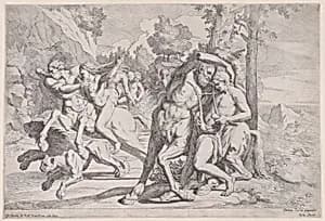 The Education of Achilles by Pietro Testa|Giovanni Cesare Testa|Giovanni Giacomo De Rossi