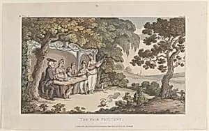 The Fair Penitent by Rudolph Ackermann, London|Oliver Goldsmith|Thomas Rowlandson|William Clowes