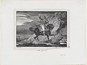 Portrait of Théodore Gericault|François de Villain