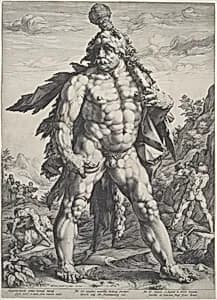 The Great Hercules by Hendrick Goltzius
