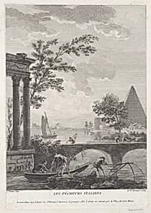The Italian Fishermen by Joseph Vernet|Bertaud