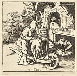 The Knifegrinder by Adriaen van Ostade