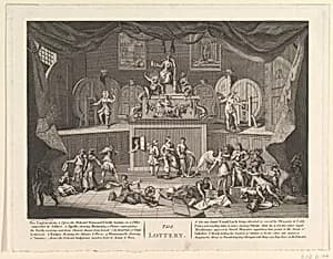 The Lottery by William Hogarth