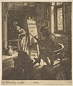 The Painter by Adriaen van Ostade
