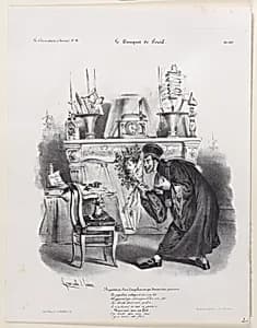 Portrait of Bernard Romain Julien|J. J. Grandville|Becquet