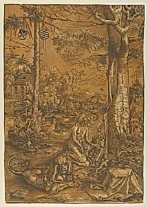 The Penitence of St. Jerome by Lucas Cranach the Elder