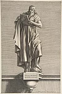 The Prophet Elias by Laurent de La Hyre|Herman Weyen|Nicolas Pitau