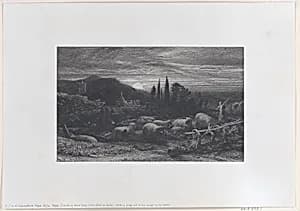 The Rising Moon by Samuel Palmer