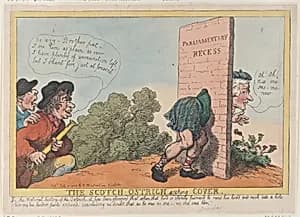 Portrait of Thomas Rowlandson|Henry Dundas, 1st Viscount Melville
