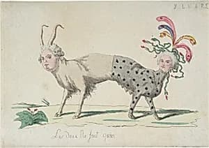 The Two Are But One (Les deux ne font qu'un) by Anonymous, French, 18th century