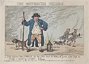 Portrait of Charles James Fox|Thomas Rowlandson|Samuel Hood, 1st Viscount Hood|Sir Cecil Wray