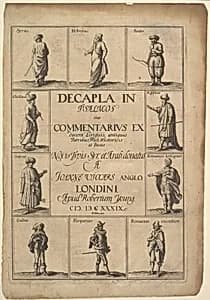 Title page: Decapla in Psalmos by Wenceslaus Hollar|John Vicars