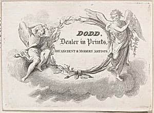 Trade Card for Dodd, Dealer by Anonymous, British, 19th century