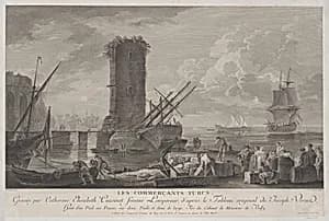 Turkish Traders by Joseph Vernet|Elisabeth Cousinet Lempereur