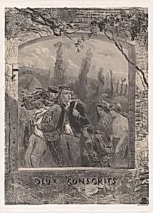 Two Conscripts by Bertauts, P. Cadet, Paris|Célestin Nanteuil