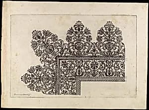 Vari disegni di merletti (page 8r) by Bartolomeo Danieli|Agostino Parisini & Giovanni Battista Negroponte