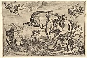 Venus on a Chariot by Pierre Brebiette