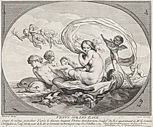 Portrait of Louise de Montigny Le Daulceur|Edme Bouchardon|Augustin de Saint-Aubin|Etienne Fessard