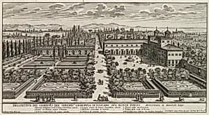 View of the Villa Medici