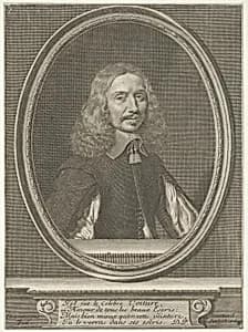 Vincent Voiture by Robert Nanteuil|Philippe de Champaigne