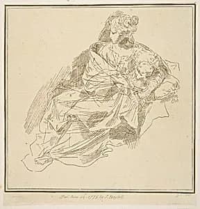 Virgin and Child by Simone Cantarini|John Boydell