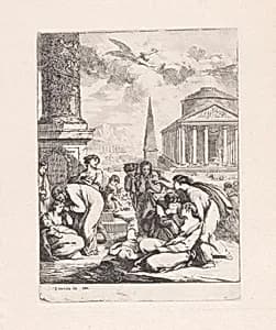 Visiting the Sick by François Hutin