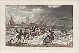 Wet Quakers by Thomas Rowlandson|Rudolph Ackermann, London|James Green
