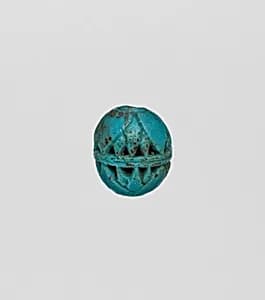 Bead with openwork design by Unknown Artist