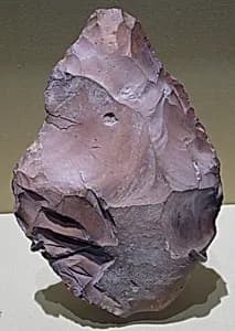 Biface, commonly referred to as a hand ax by Unknown Artist