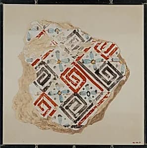 Ceiling Fragment , Tomb of Intef by Nina de Garis Davies