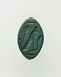 Cowroid Seal-Amulet by Unknown Artist