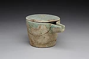 Cup with lid by Unknown Artist