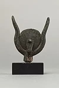Disk and horns headdress for a goddess by Unknown Artist