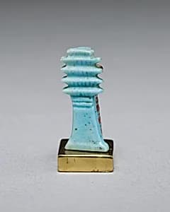 Djed Pillar Amulet by Unknown Artist