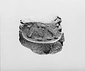 Document Sealing With the Throne Name of Amenhotep III by Unknown Artist