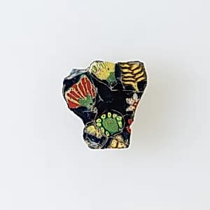 Floral plaque by Unknown Artist