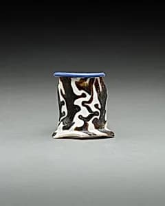 Fragment of a Glass Bottle by Unknown Artist