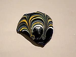 Fragment of a Glass Vase by Unknown Artist