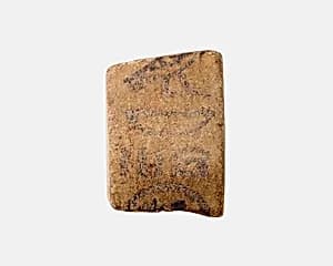 Fragment of a votive bracelet by Unknown Artist