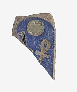 Fragment of Toilet Dish by Unknown Artist