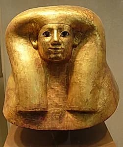 Funerary mask of Hatnefer by Unknown Artist