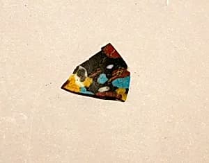Glass Vessel Fragment by Unknown Artist