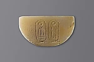 Half-Circle Plaque by Unknown Artist