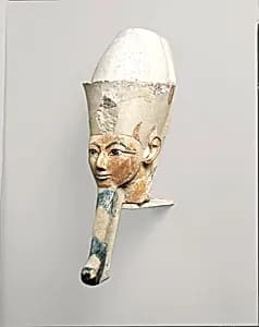 Head from an Osiride Statue of Hatshepsut by Unknown Artist