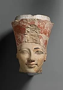 Head of an Osiride Statue of Hatshepsut by Unknown Artist