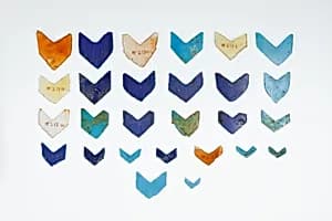 Inlay, chevron by Unknown Artist
