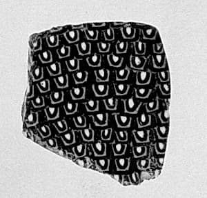 Inlay, feather pattern by Unknown Artist